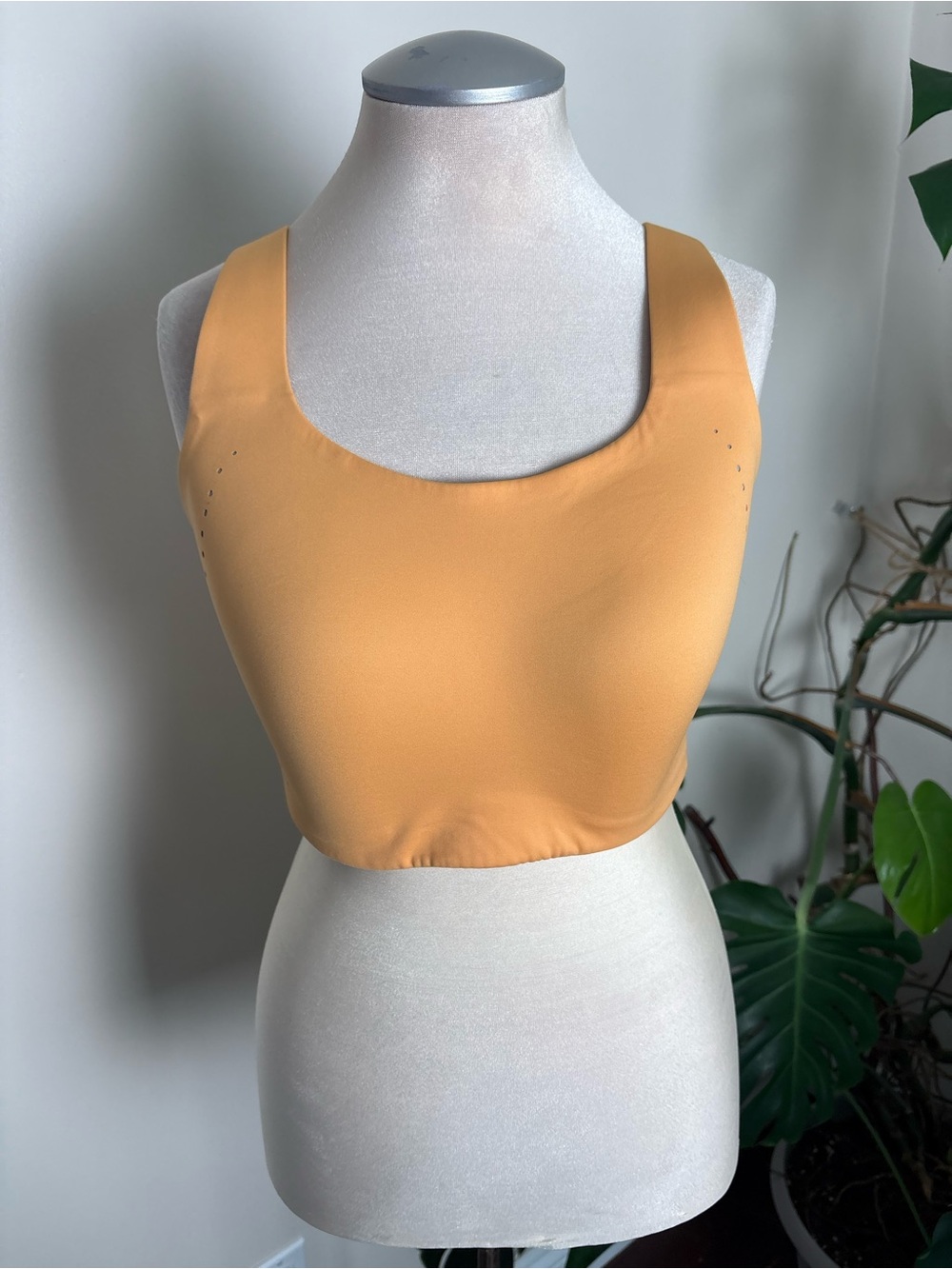 lululemon athletica bra- golden/ orange color